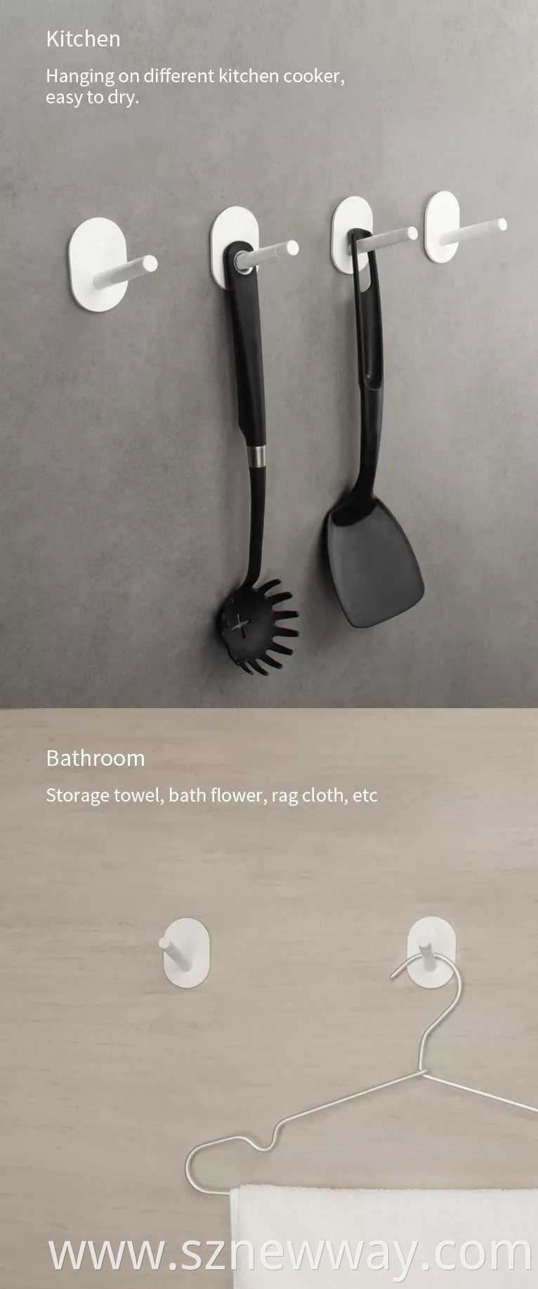 Xiaomi Wall Hooks For Clothes